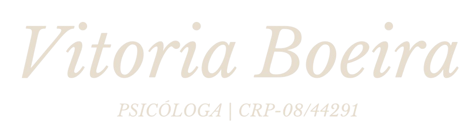Vitoria Boeira - Psicóloga | CRP-08/44291